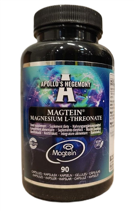 Magtein Magnesium L-Threonate - 90 vcaps - Apollo's Hegemony