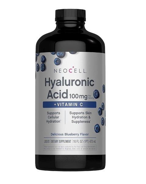 Hyaluronic Acid Liquid, Blueberry - 473 ml. - NeoCell