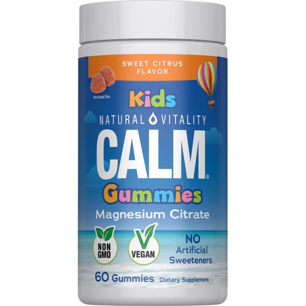 Calm Kids Gummies, Sweet Citrus - 60 gummies - Natural Vitality