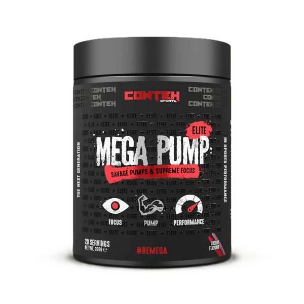 Mega Pump Elite, Cherry - 390 grams - Conteh Sports
