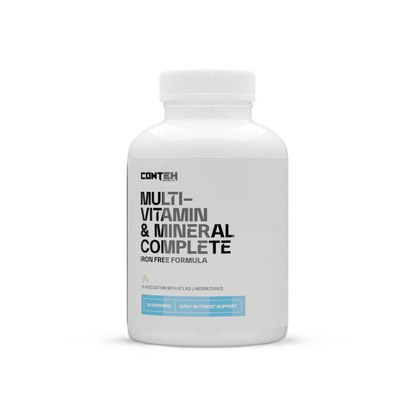 Multivitamin & Mineral Complete - 180 caps - Conteh Sports