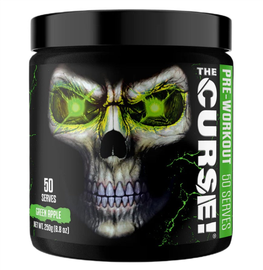 The Curse! Pre-Workout (EU), Green Apple - 250 grams - JNX Sports