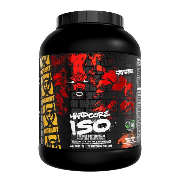 Hardcore Iso, Peanut Butter Chocolate - 2270 grams - Mutant