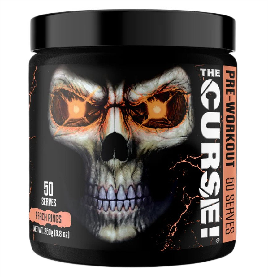 The Curse! Pre-Workout (EU), Peach Rings - 250 grams - JNX Sports