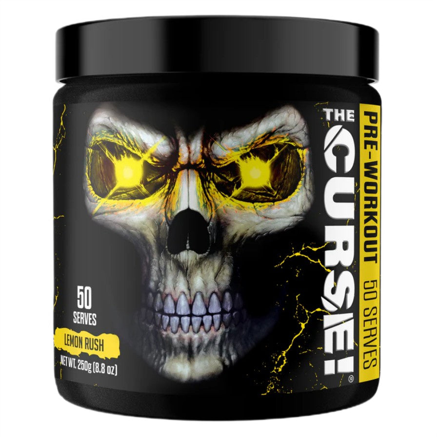 The Curse! Pre-Workout (EU), Lemon Rush - 250 grams - JNX Sports