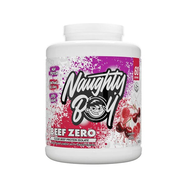Beef Zero, Cherry Razz - 1800 grams - Naughty Boy