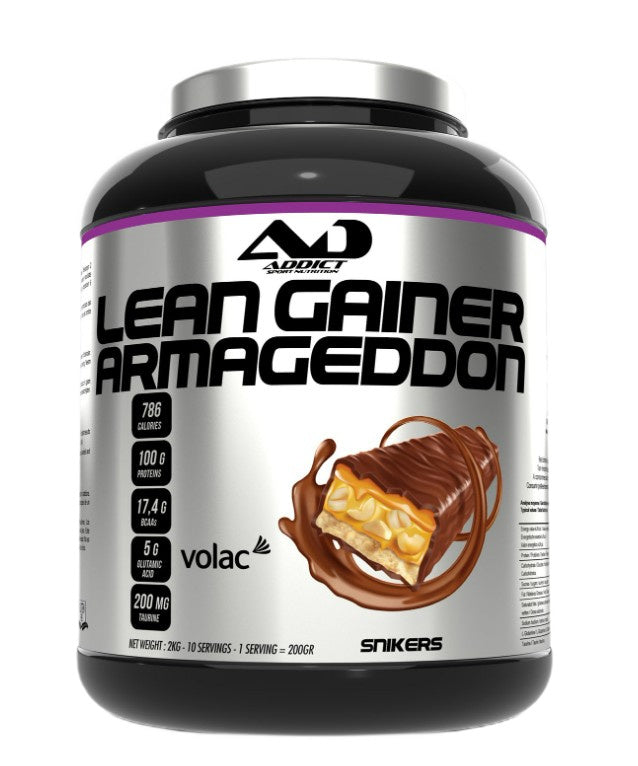 Lean Gainer Armageddon, Snikers - 2000 grams - Addict Sport Nutrition