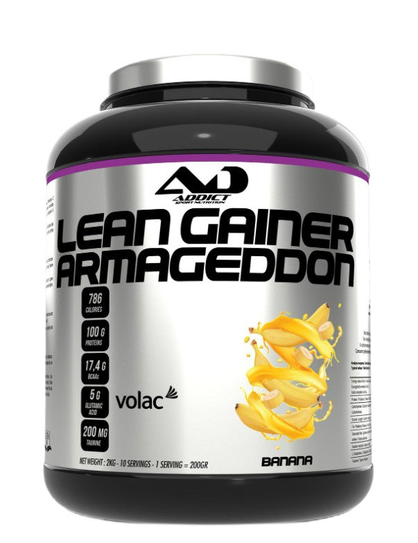 Lean Gainer Armageddon, Banana - 2000 grams - Addict Sport Nutrition