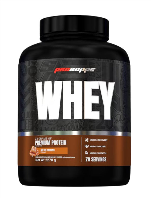 Whey, Salted Caramel - 2270 grams - ProSupps