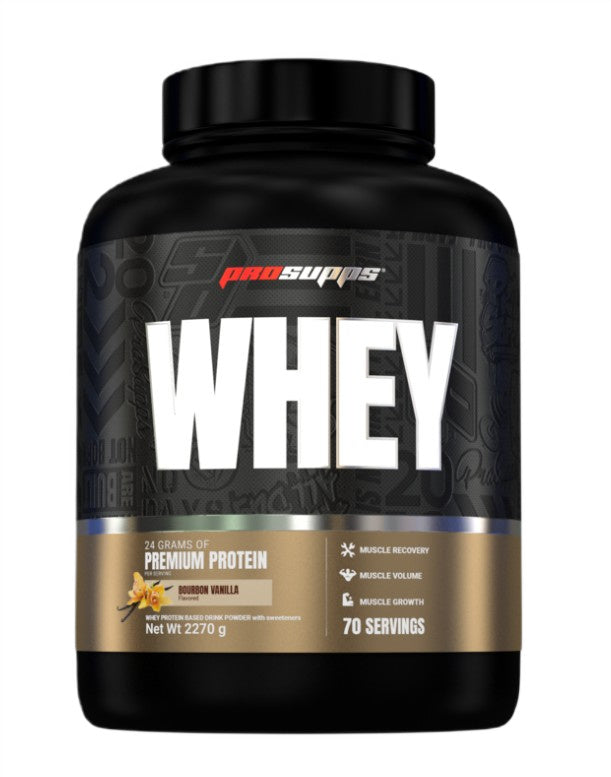 Whey, Bourbon Vanilla - 2270 grams - ProSupps