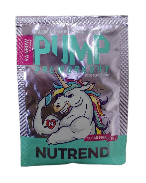 Pump Pre-Workout, Rainbow - 15 grams (1 serving) - Nutrend