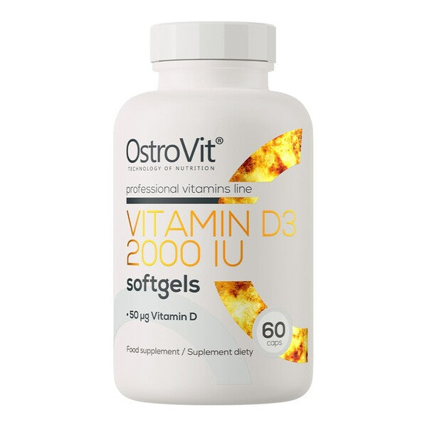 Vitamin D3 2000 IU - 60 caps - OstroVit