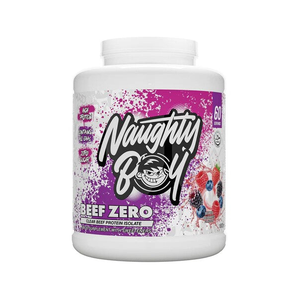 Beef Zero, Mixed Berries - 1800 grams - Naughty Boy
