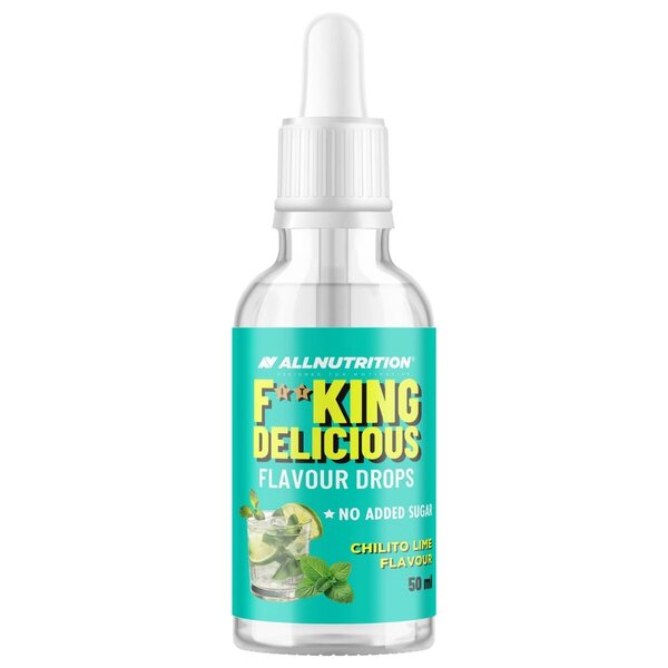 Fitking Delicious Flavour Drops, Chilito Lime - 50 ml. - Allnutrition