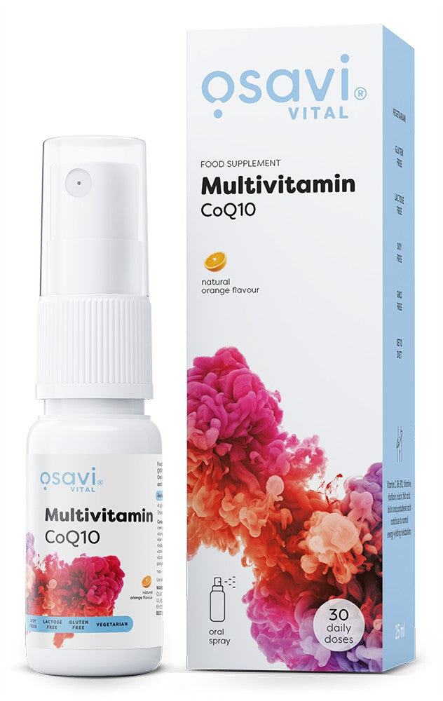 Multivitamin CoQ10 Oral Spray, Orange - 25 ml. - Osavi