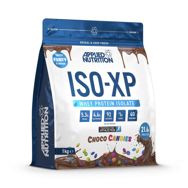 ISO-XP, Choco Candies (EAN 634158939099) - 1000 grams - Applied Nutrition