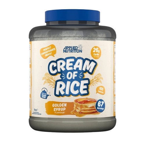 Cream of Rice, Golden Syrup - 2000 grams - Applied Nutrition