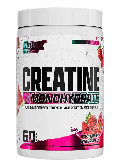 Creatine Monohydrate, Strawberry Watermelon - 390 grams - Nutrex