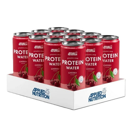 Sparkling Protein Water, Cherry - 12 x 330 ml. - Applied Nutrition