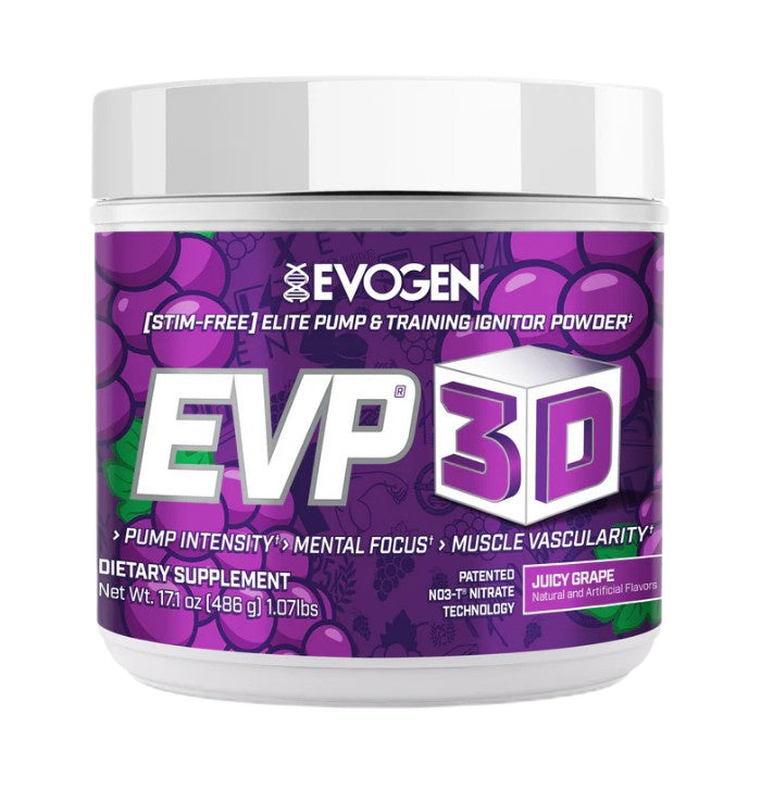 EVP 3D, Juicy Grape - 486 grams - Evogen