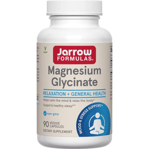 Magnesium Glycinate - 90 vcaps - Jarrow Formulas
