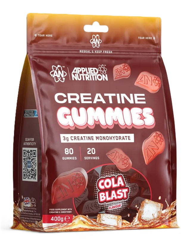 Creatine Gummies, Cola Blast - 80 gummies - Applied Nutrition