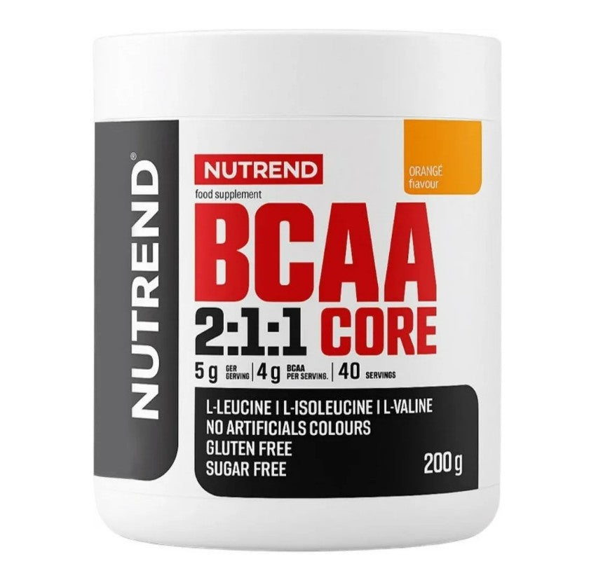BCAA 2:1:1 Core, Orange - 200 grams - Nutrend