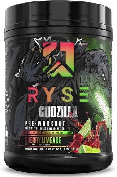 Godzilla Pre-Workout, Cherry Limeade - 742 grams - RYSE