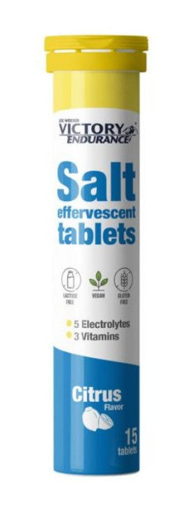 Joe Weider Victory Endurance Salt, Citrus - 15 effervescent tablets - Weider