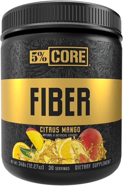 Fiber - Core Series, Citrus Mango - 348 grams - 5% Nutrition