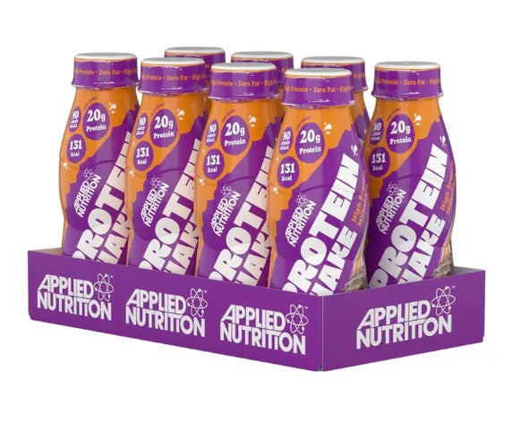 High Protein Shake, Fudge Brownie (EAN 05056555202081) - 8 x 330 ml. - Applied Nutrition