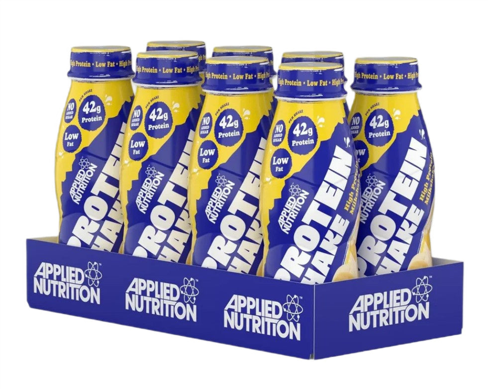High Protein Shake, Banana Delight - 8 x 500 ml. - Applied Nutrition