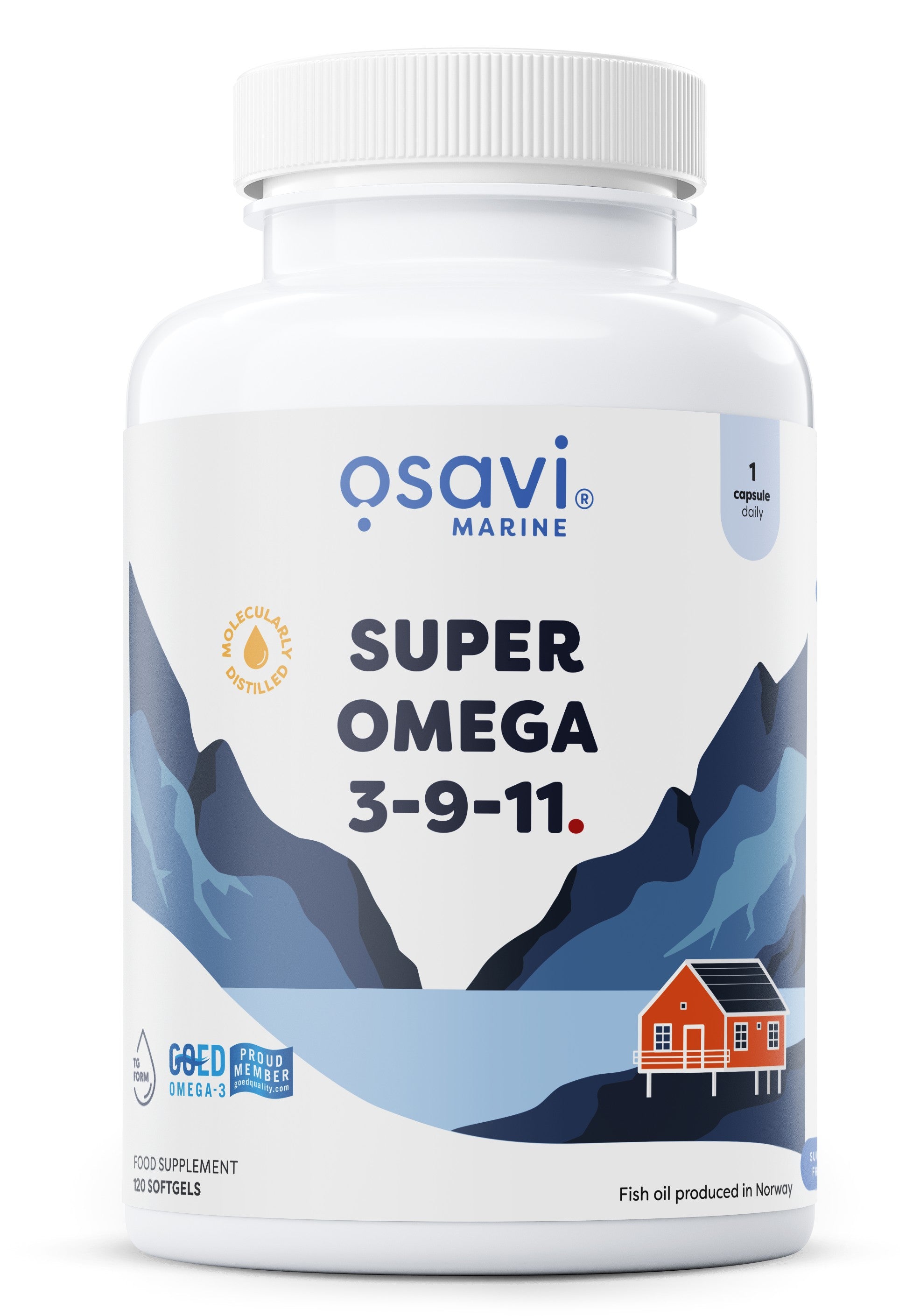 Super Omega 3-9-11 - 120 softgels - Osavi