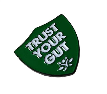 Swanson Trust Your Gut Pin, Green - Swanson