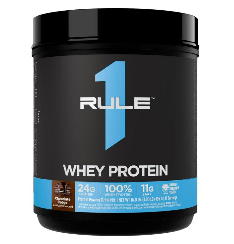 R1 Whey Blend, Chocolate Fudge - 455 grams - Rule One