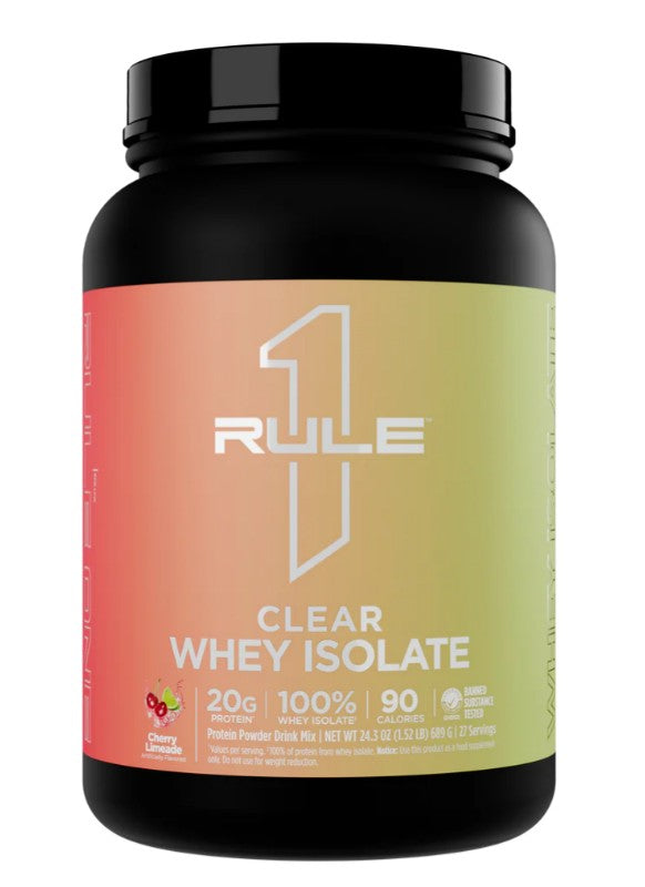 Clear Whey Isolate, Cherry Limeade - 689 grams - Rule One