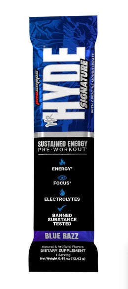 Mr.Hyde Signature, Blue Razz - 12 grams (1 serving) - ProSupps
