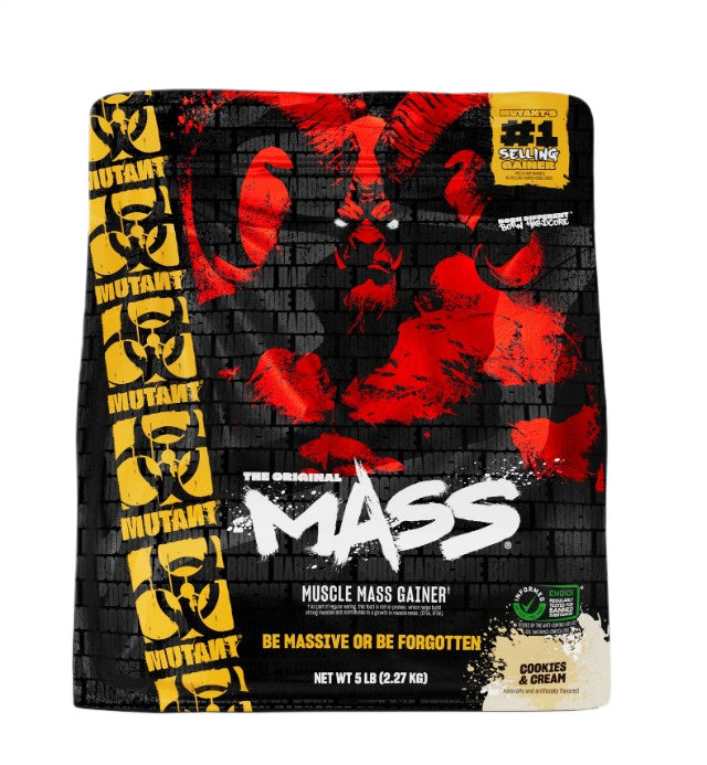 Mutant Mass, Cookies & Cream - 2270 grams - Mutant