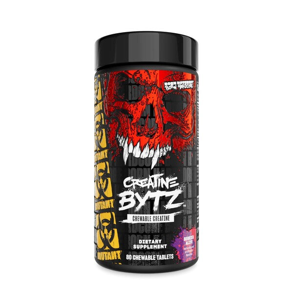 Creatine Bytz Chewables, Berried Alive - 80 chewables - Mutant