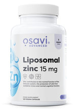 Liposomal Zinc, 15mg - 120 vegan caps - Osavi