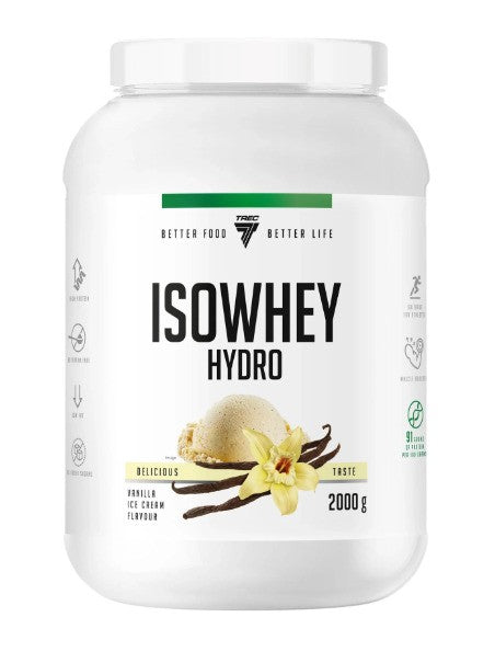 Isowhey Hydro, Vanilla Ice Cream - 2000 grams - Trec Nutrition