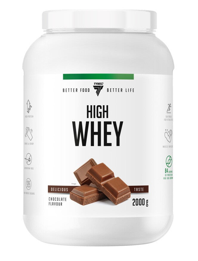 High Whey, Chocolate - 2000 grams - Trec Nutrition