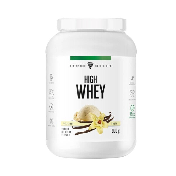 High Whey, Vanilla Ice Cream - 900 grams - Trec Nutrition