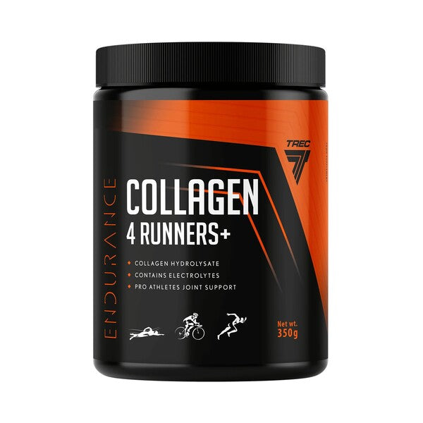 Endurance Collagen 4 Runners+, Orange - 350 grams - Trec Nutrition