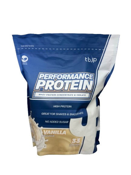 Performance Protein, Vanilla - 1000 grams - Trained by JP