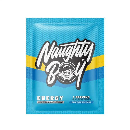 Energy, Blue Razz Bon Bons - 13 grams (1 serving) - Naughty Boy