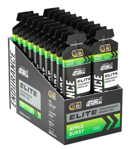 Endurance Elite Performance Energy Gel, Apple Burst - 20 x 60 ml. - Applied Nutrition