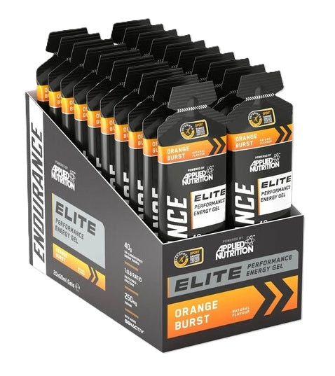 Endurance Elite Performance Energy Gel, Orange Burst - 20 x 60 ml. - Applied Nutrition
