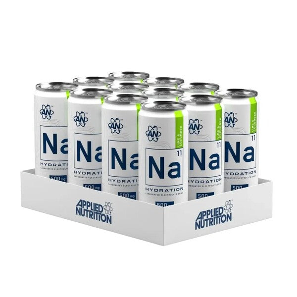 Na11 Hydration Cans, Lime & Cucumber - 12 x 330 ml. - Applied Nutrition