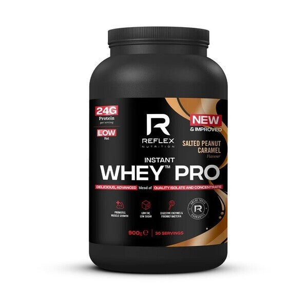 Instant Whey PRO, Salted Peanut Caramel - 900 grams - Reflex Nutrition